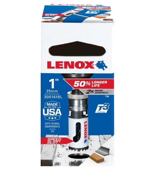 Lenox Speed Slot 1 in. Bi-Metal 1.5 in. L Hole Saw