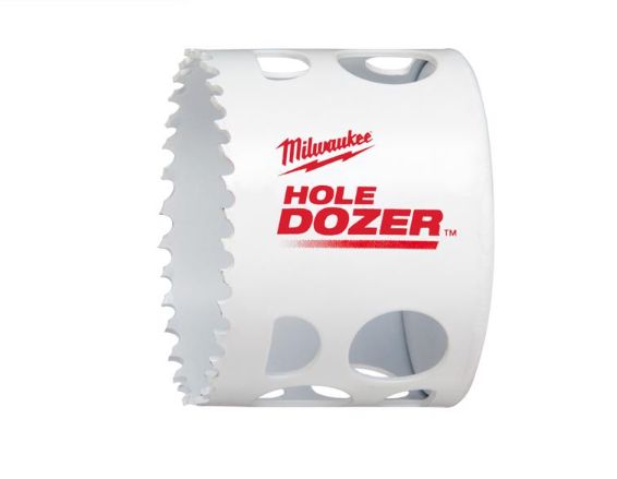 Milwaukee Hole Dozer 2-5/8 in. Bi-Metal 1.9 in. L X 1/4 in. D Hole Saw
