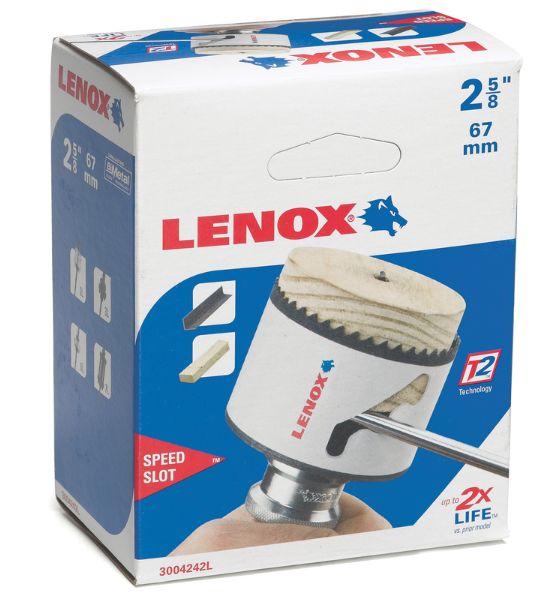 Lenox Speed Slot 2-5/8 in. Bi-Metal 1.5 in. L Hole Saw