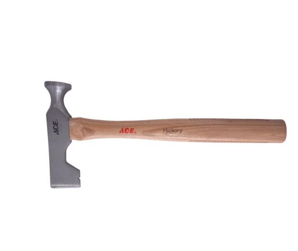 Ace 12 oz Carbon Steel Hatchet Drywall Hatchet Hickory Handle 13.50 in.