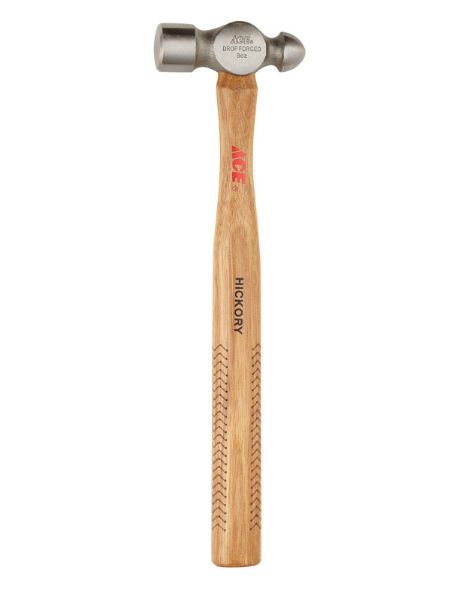 Ace 8 oz Ball Pein Hammer Steel Head 12.20 in. Ace 8 oz Ball Pein Hammer Steel Head 12.20 in.