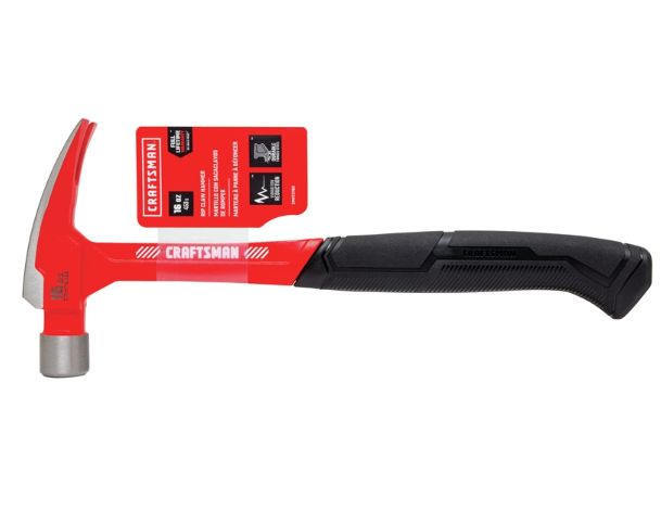 Craftsman 16 oz Smooth Face Rip Hammer 13.75 in. Steel Handle