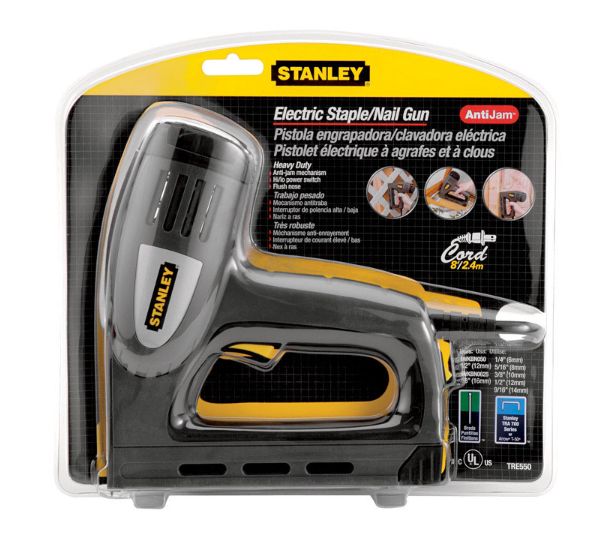 Stanley Heavy Duty 18 Ga. Corded Nail Gun Tool Only