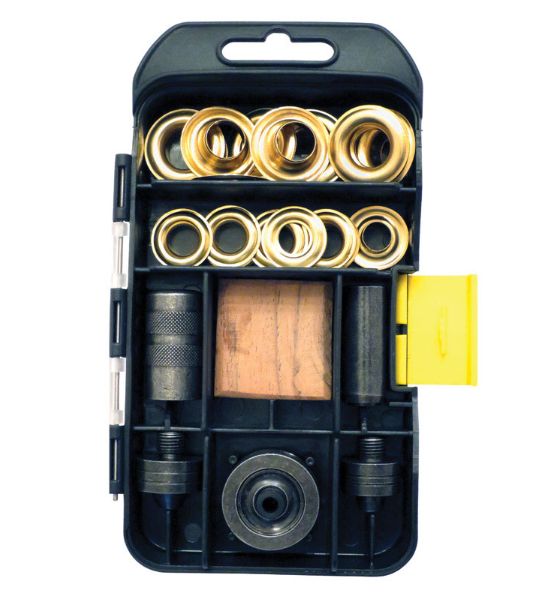 General Brass Grommet Kit 19 pk General Brass Grommet Kit 19 pk