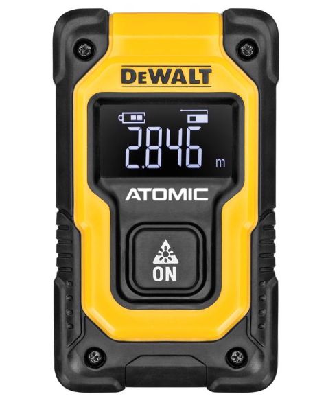 DeWalt Atomic 5.91 in. L X 4.33 in. W Pocket Laser Distance Measurer 55 ft. Black/Yellow 1 pc