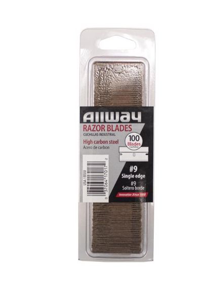 Allway Steel Single Edge Razor Blade 1-9/16 in. L 100 pk