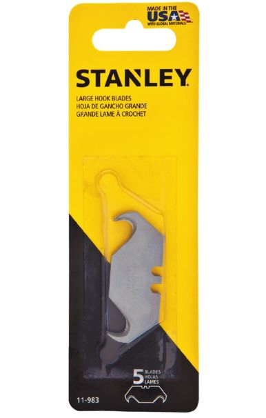 Stanley Steel Hook Replacement Blade 1-7/8 in. L 5 pc