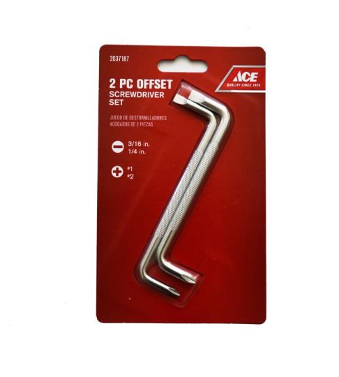 Ace Offset Screwdriver Set 2 pc
