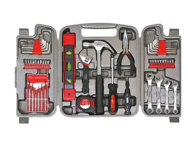 Apollo Tools Household Tool Kit 53 pc