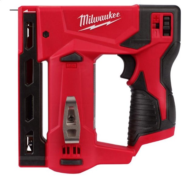 Milwaukee M12 3/8 in. D-Handle Crown Stapler Milwaukee M12 3/8 in. D-Handle Crown Stapler