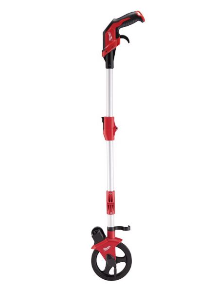 Milwaukee 19 in. L X 8 in. W 6 in. Measuring Wheel 10000 ft. Black/Red 1 pc Milwaukee 19 in. L X 8 in. W 6 in. Measuring Wheel 10000 ft. Black/Red 1 pc