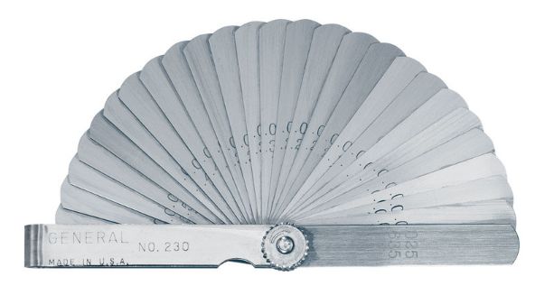 General Economy Straight Leaf Feeler Gauge 1 pc General Economy Straight Leaf Feeler Gauge 1 pc