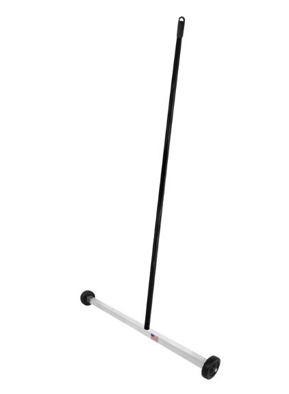 Magnet Source 43 in. L X 30 in. W Black/White Push-Type Magnetic Mini Sweeper 55 lb. pull 1 pc