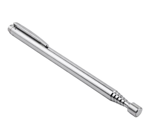 Magnet Source 25.5 in. Telescoping Magnetic Pick-Up and Pointer Tool 3 lb. pull