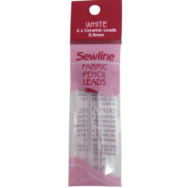 Fabric Pencil Leads Pack - White