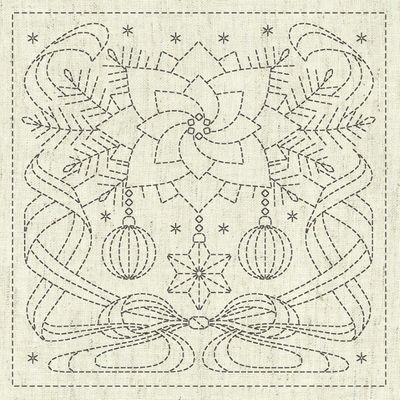 Sashiko Cloth Blessing