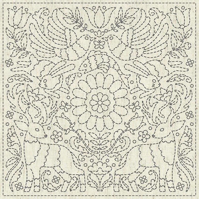 Sashiko Cloth Good News