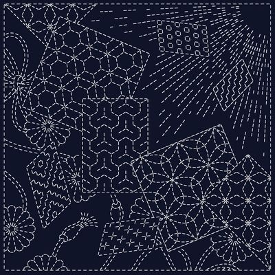 Sashiko Cloth Kaleidoscope