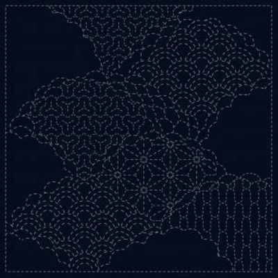 Sashiko Cloth Cumulus Cloud