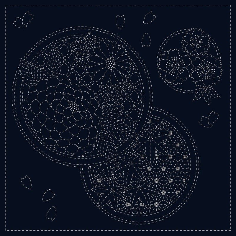 Sashiko Cloth Seasons