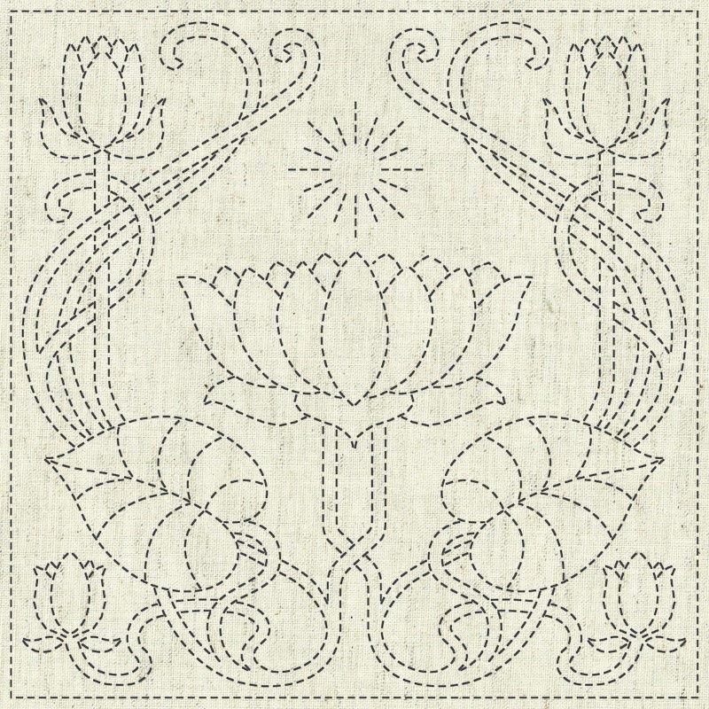 Sashiko Cloth Serenity