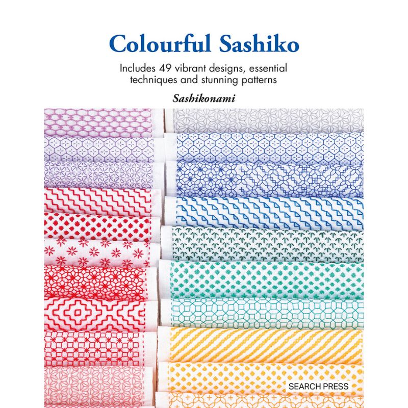 Colourful Sashiko Book