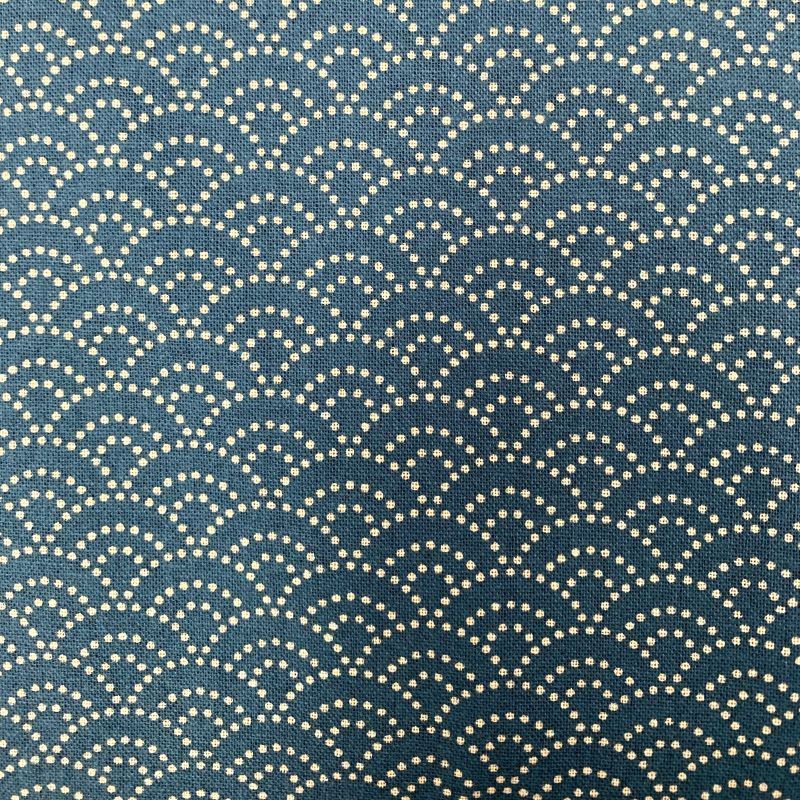 Sevenberry Waves per metre, Colour: Navy