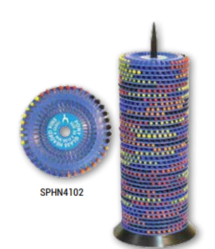 Glass Head Pins Rosette per metre