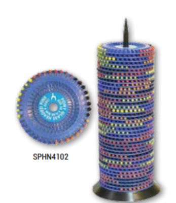 Glass Head Pins Rosette per metre