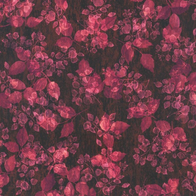 Sienna - Burgundy per metre