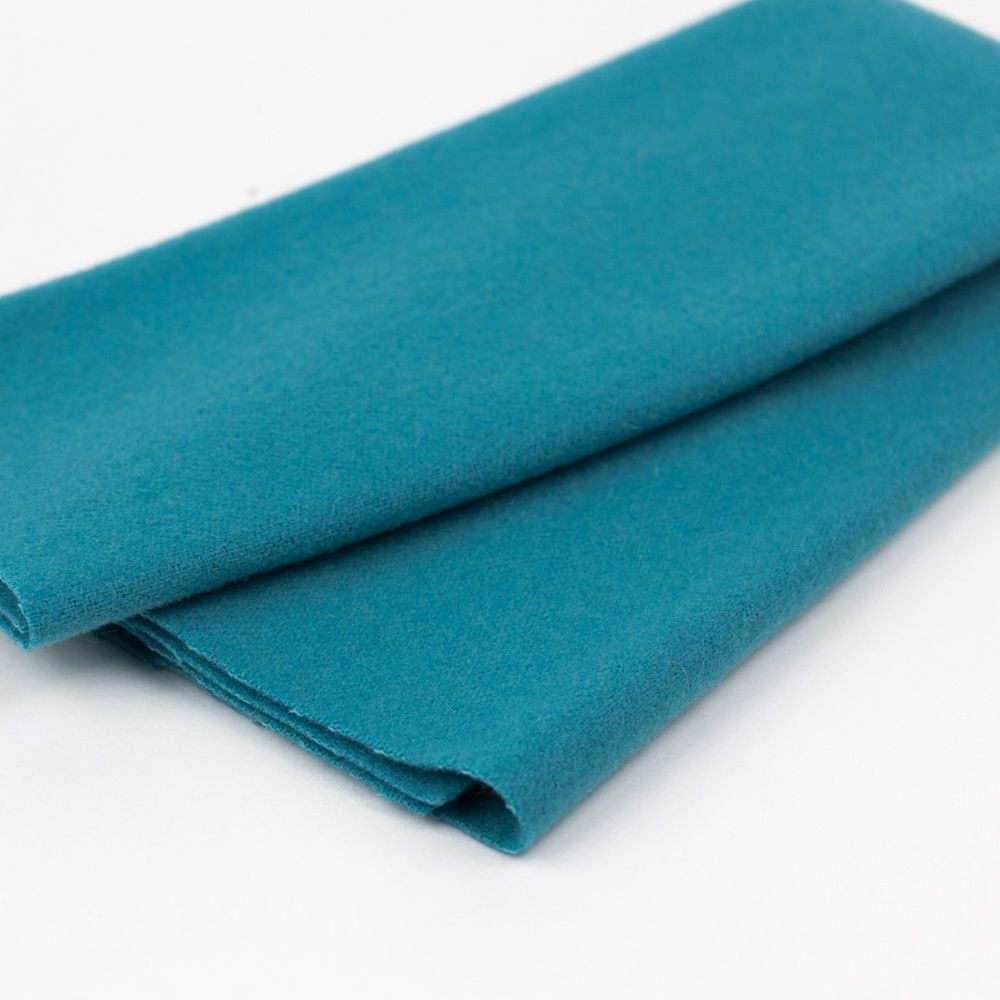 Sue Spargo Merino Felted Wool - 7&quot; x 9&quot;, Colour: 08 Turquoise
