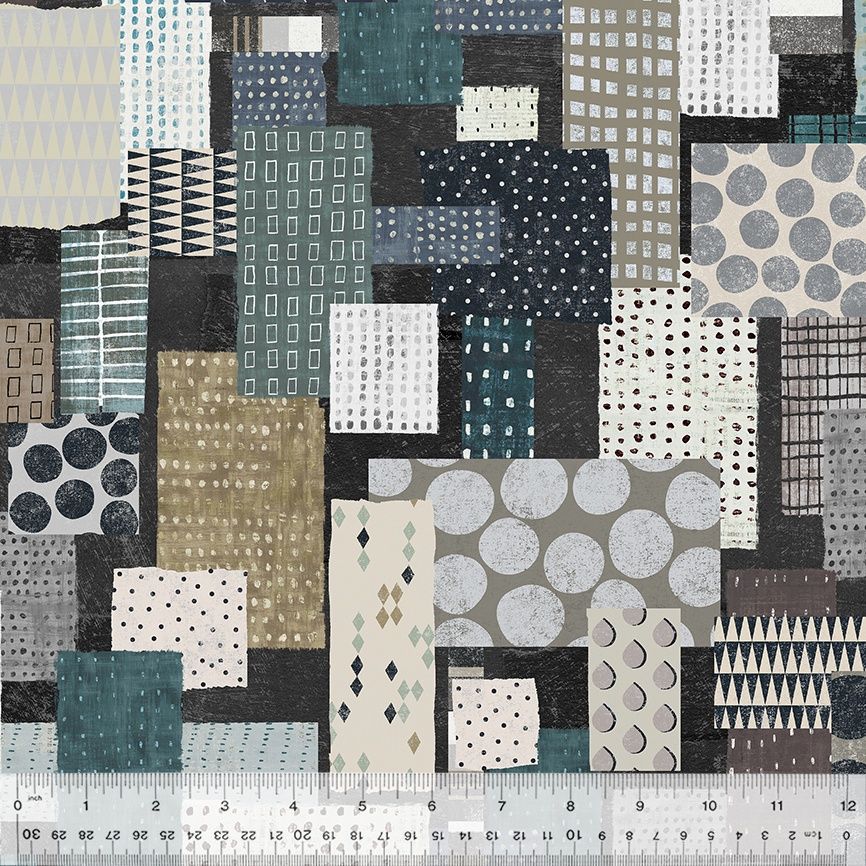 Swatch per metre, Print: Industry 04D-2