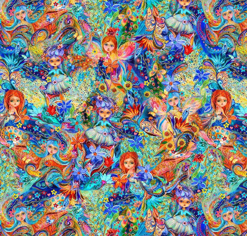 Garden Fairy - 3 Prints per metre