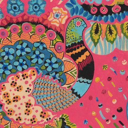 El Pollo Tea/Pink per metre