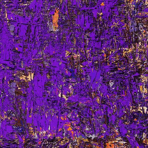 Poured Colour Purple/Orange Impressions per metre