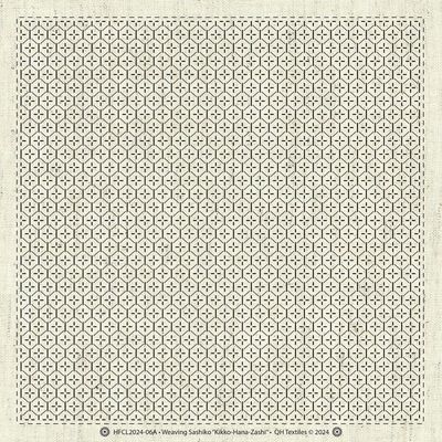 Sashiko Cloth Kikko-Hana-Zashi