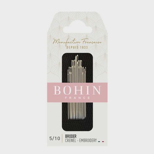 Bohin Embroidery Needles - Assorted 5/10