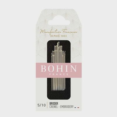 Bohin Embroidery Needles - Assorted 5/10