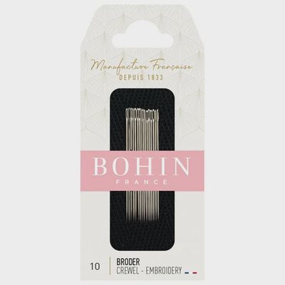 Bohin (Crewel) Embroidery Needles - Size 10