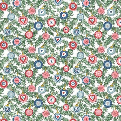 Liberty Festive Baubles  per metre