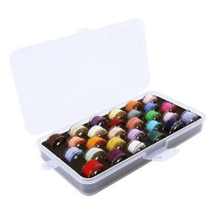 Hemline Gold Bobbin Box - Black