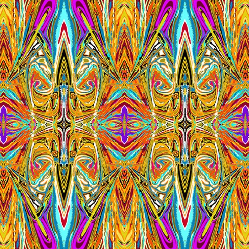 Duets Lava per metre, Style: Lava, Colour: Multi