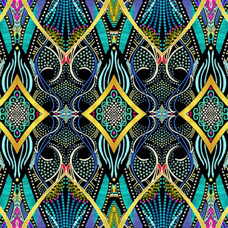 Duets Windows per metre, Style: Windows, Colour: Blue/Multi