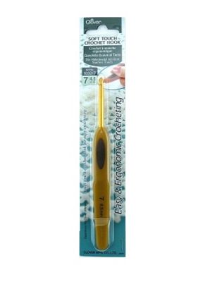 Clover Soft Touch Crochet Hook 4.5mm