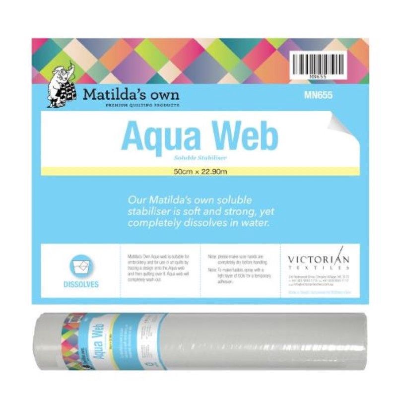 Aqua Web - Soluble Stabiliser per metre
