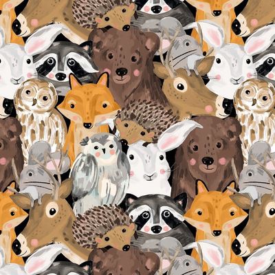 Forest Critters Range per metre