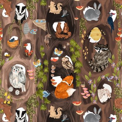 Forest Critters Range per metre