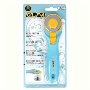 OLFA 45 mm Rotary Cutter - 3 styles, Style: Splash Aqua Handle 45mm