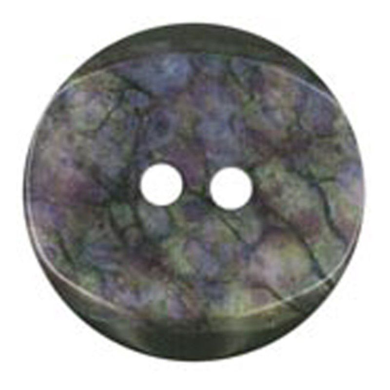 Button Brown Multi 18mm