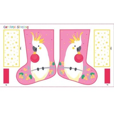 Festive Friends Christmas Stocking Panels